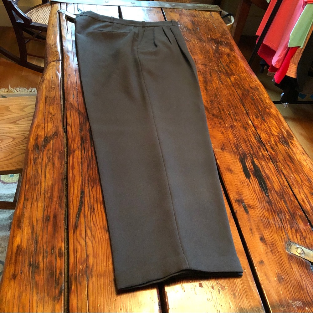 Tommy Hilfiger Olive Green Wool Pants 36" waist 30" L